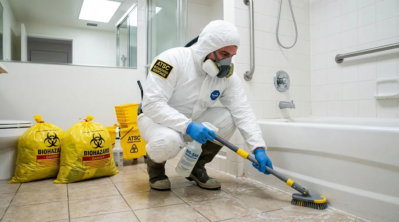 Decontamination equipment deployed for Blood Cleanup in Emporia